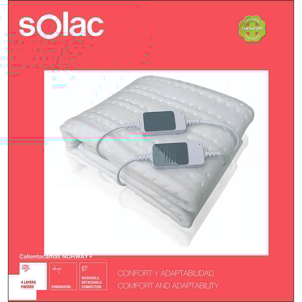 SOLAC Heated Mattress Norway+ 120W