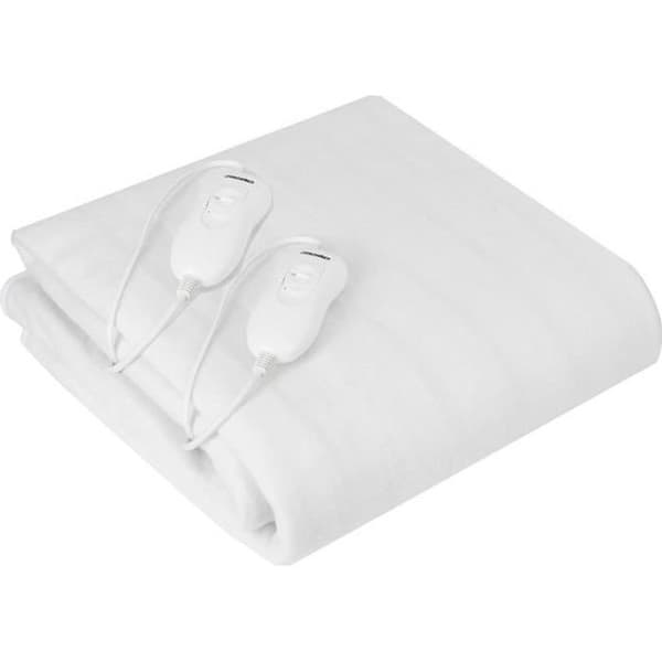 Elektrisk sängvärmare 150x160cm 8 temperatur timer Tvättbar 120W Mesko MS 7420 Blanco 32588
