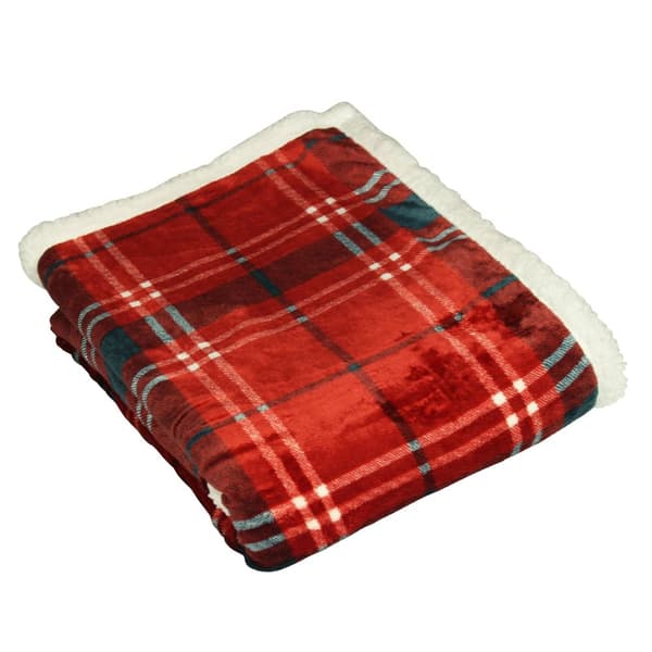 Furn Blake Throw Red One Size