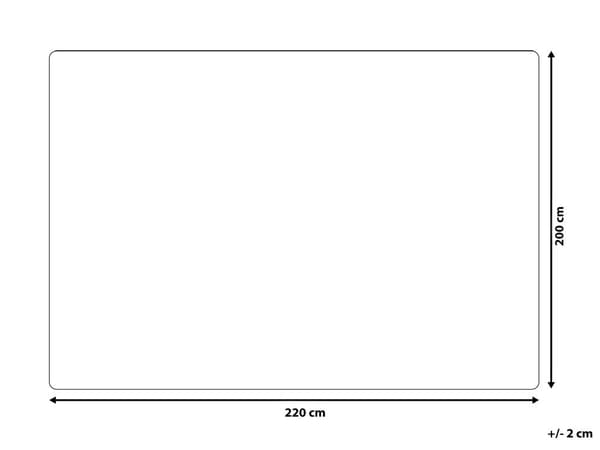 Grått pledd 200 x 220 med pomponger Mykt overtrekksteppe