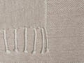 Miniatyrbilde 5 av 5: Teppe Beige Bomull 130 x 160 cm Sengeteppe Boho Kystnær