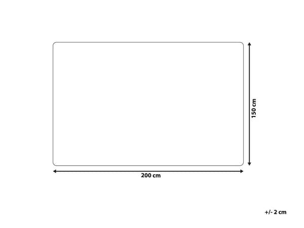 Pledd Hvit Polyester Stoff 150 x 200 cm Mykt Koselig Tilbehør Dekorasjon Sengeteppe Soverom Stue Moderne design