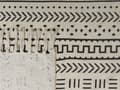 Miniatyrbilde 6 av 6: Cotton Blanket Black White 130 x 180 cm Bed Throw Tribal Pattern Bedroom Living Room