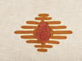 Miniatyrbilde 5 av 6: Pledd Flerfarget Bomull 130 x 180 cm Håndlaget broderi Geometrisk mønster Frynser Sengeteppe Sofateppe Boligtekstil Dekorativt tilbehør