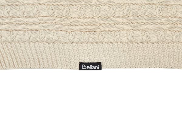 Teppe Beige Bomull 110 x 180 cm Sengeteppe Sengeteppe Sofateppe Boho stil
