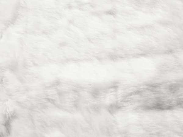 Teppe Hvit Akryl 180 x 220 cm Stue Fluffy Throw Imitert pels Skandinavisk Design