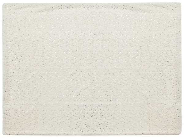 Pledd Kremhvit Polyester 130 x 180 cm Sengeteppe Overkast Gull Stjerner Stue Soverom