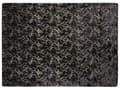 Miniatyrbilde 4 av 6: Teppe Svart Polyester 130 x 180 cm Sengeteppe Stue Soverom Marmordesign