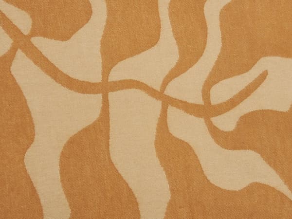 Pledd Beige Oransje Akryl Polyester 130 x 170 cm Abstrakt mønster Dekorativt Tilbehør Sengeteppe Stue Soverom