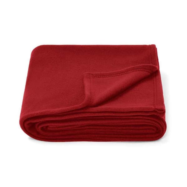 Brand Lab Polar Fleece-tæppe Red One Size