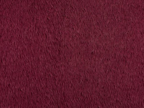Filt Vinröd Fuskpäls 125 x 150 cm Teddybjörn Mjuk Fluffig Dekorativt Överkast Hemtillbehör