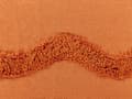 Miniatyrbild 5 av 6: Filt Orange Bomull 125 x 150 cm Geometriskt Mönster Stickad Överkast Boho Stil Vardagsrum Sovrum