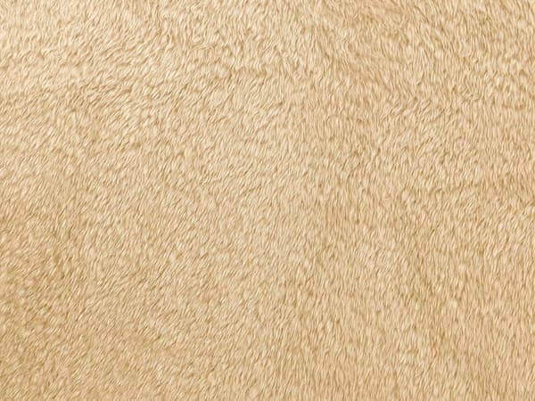 Tæppe Sandbeige Imiteret Pels 125 x 150 cm Bamse Blødt Fluffy Dekorativt Pyntebetræk Tilbehør til Hjemmet