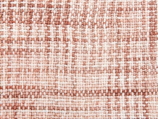 Huopa ruskea valkoinen 125 x 150 cm akryyli tupsut pehmeä viltti retro perinteinen