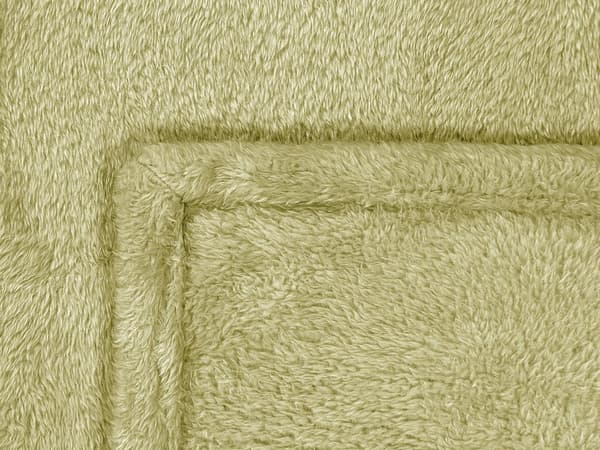 Peitto vihreä tekoturkki 125 x 150 cm Teddy Bear pehmeä materiaali perinteinen sisustus