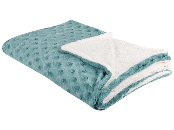 Sengetæppe Lysegrøn Polyester 200 x 220 cm Varm Blød Quiltet Plaid Tæppe til Soveværelse Stue Dobbeltseng Indretning Tilbehør Pigeværelse
