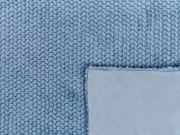 Tæppe Hvid Polyester 200 x 220 cm Blød Luv Sengeovertræk Tilbehør til Hjemmet