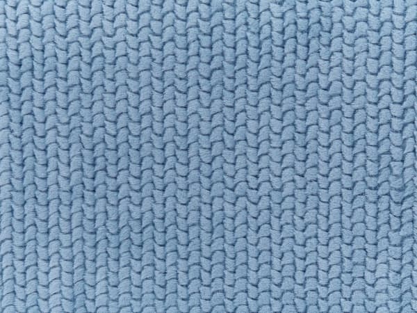 Filt Blå Polyester 200 x 220 cm Pälsig Mjuk Överkast Hemtillbehör