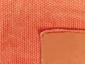 Miniatyrbild 4 av 5: Filt Orange Polyester 200 x 220 cm Pälsig Mjuk Överkast Hemtillbehör