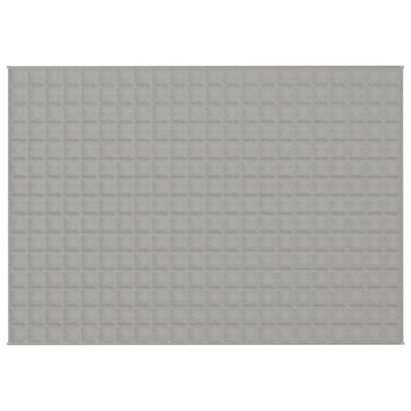 vidaXL Painopeitto harmaa 155x220 cm 11 kg kangas