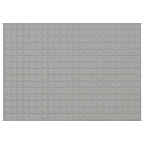 vidaXL Painopeitto harmaa 155x220 cm 7 kg kangas