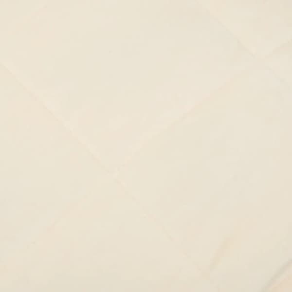 vidaXL Vektdyne kremhvit 140x200 cm 6 kg stoff