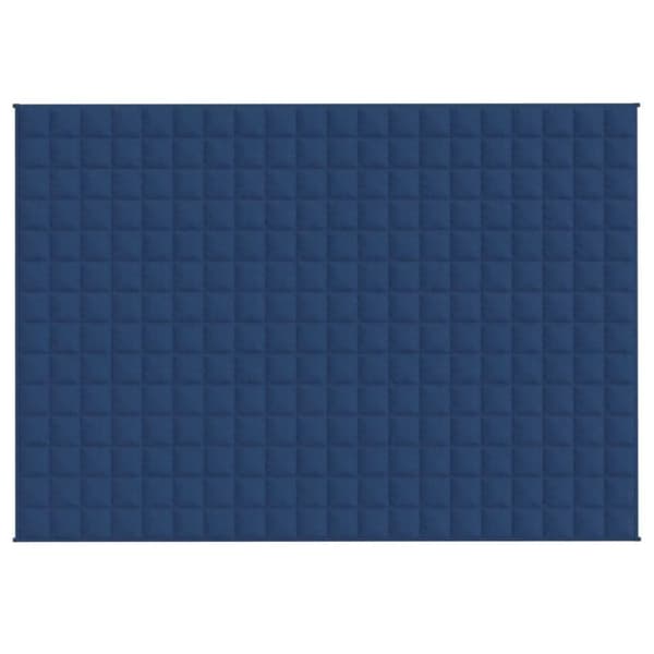 vidaXL Painopeitto sininen 140x200 cm 10 kg kangas