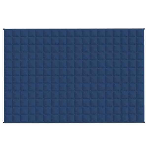 vidaXL Painopeitto sininen 135x200 cm 10 kg kangas