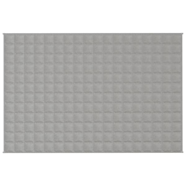 vidaXL Painopeitto harmaa 120x180 cm 9 kg kangas