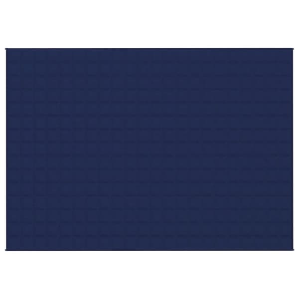 vidaXL Painopeitto sininen 155x220 cm 7 kg kangas