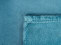 Miniatyrbillede 5 af 5: Fleecetæppe Blå Polyester 150 x 200 cm Blød Hyggetæppe til Sofaen Plaid til Seng Dekoration Moderne Tilbehør Varm Tæppe