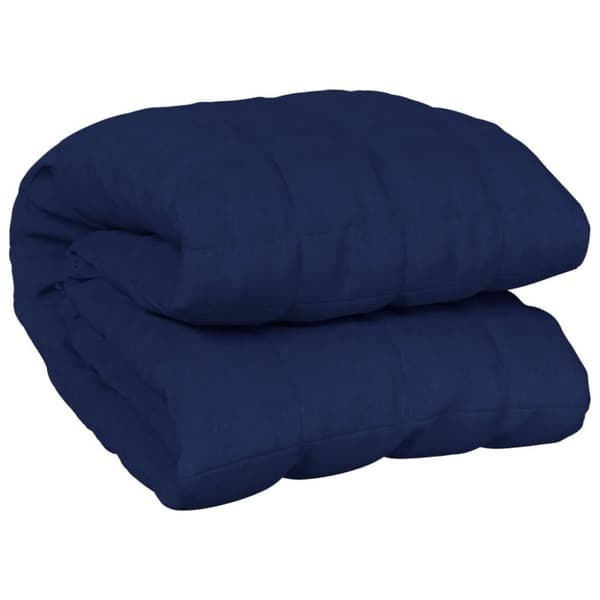 vidaXL Painopeitto sininen 200x230 cm 13 kg kangas