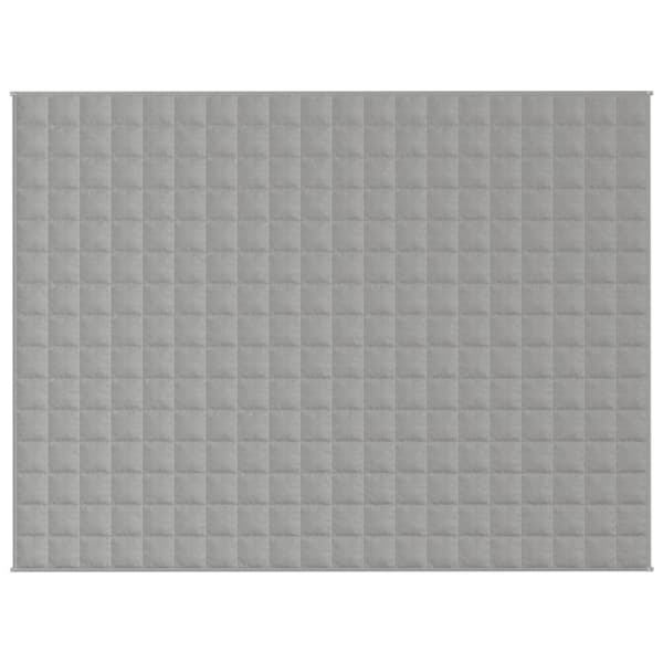 vidaXL Painopeitto harmaa 152x203 cm 11 kg kangas