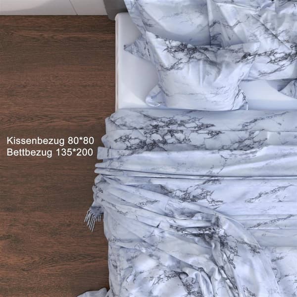 Påslakan 135 x 200 cm Örngott 80 x x 80 cm  Sängkläder Bäddlinne Set Kuddfodral för sovrum och barnrum Ungdomsrum