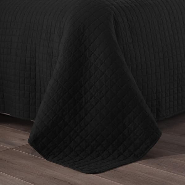 Rootz Sengetæppe - Dyne - Tæppe - Tæppe - Dyne - Dyne - Dyne - Sort - 170x210cm