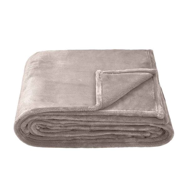 Brand Lab Fleece Plain Blanket