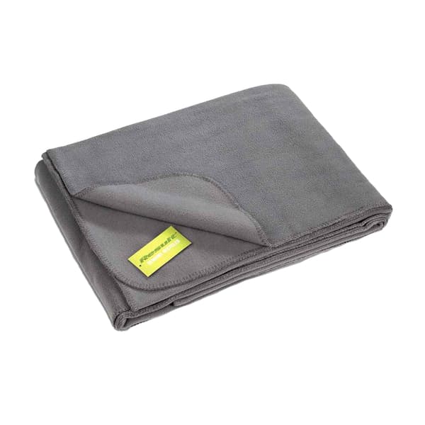 Result Genuine Recycled Polarthermic Fleece Blanket Grey One Size