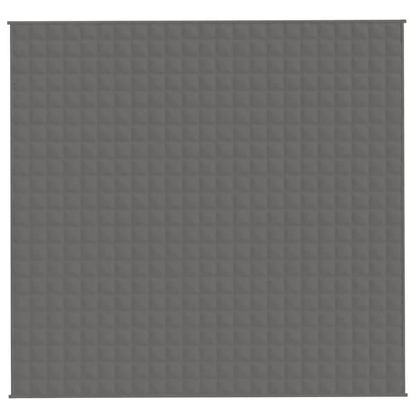 Tyngdtäcke grå 220x230 cm 11 kg tyg