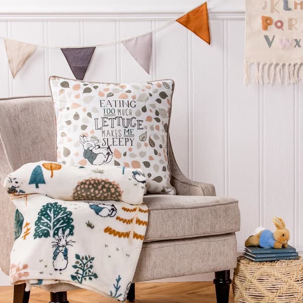 Peter Rabbit Scandi Woods Throw