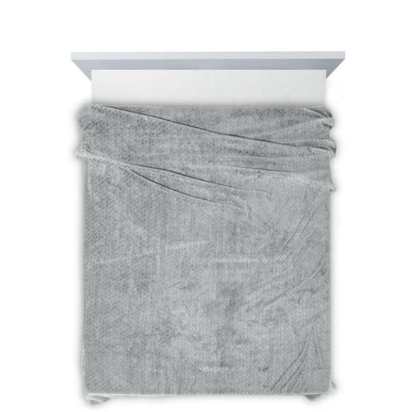 PLÄCKE D91 CINDY 200 X 220 CM GRÅ