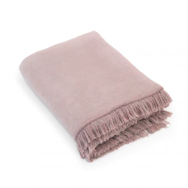 Puuvillapeitto MELANGE 150x200 pinkki
