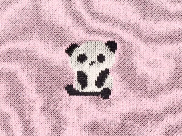 Plaid Lyserød Hvid Bomuld 130 x 170 cm Blød Hyggetæppe til Sofa Moderne Bølge Mønster Varm Bomuldstæppe Design Skandinavisk Senge Plaid