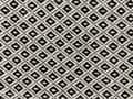 Miniatyrbillede 6 af 6: Sengetæppe sort/hvid 200 x 220 cm bomuld maskinvaskbart geometrisk mønster frynser moderne stil