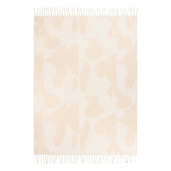 Hoem Meta Jacquard Tassel Throw
