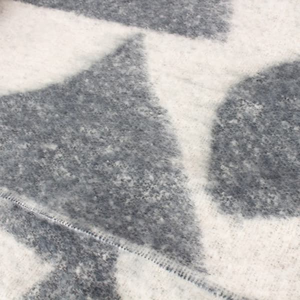 Hoem Meta Jacquard Tassel Throw