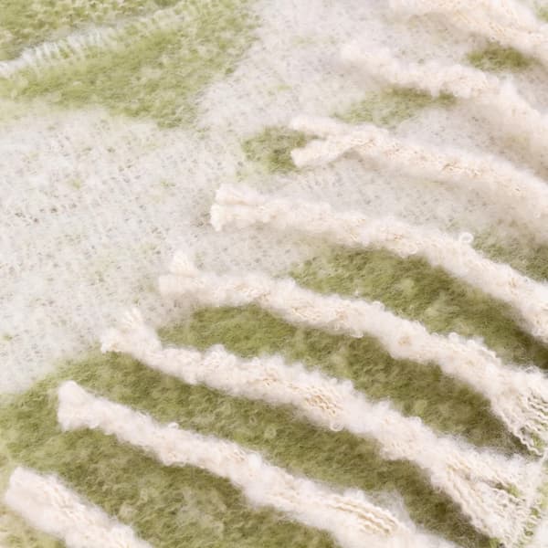 Hoem Meta Jacquard Tassel Throw