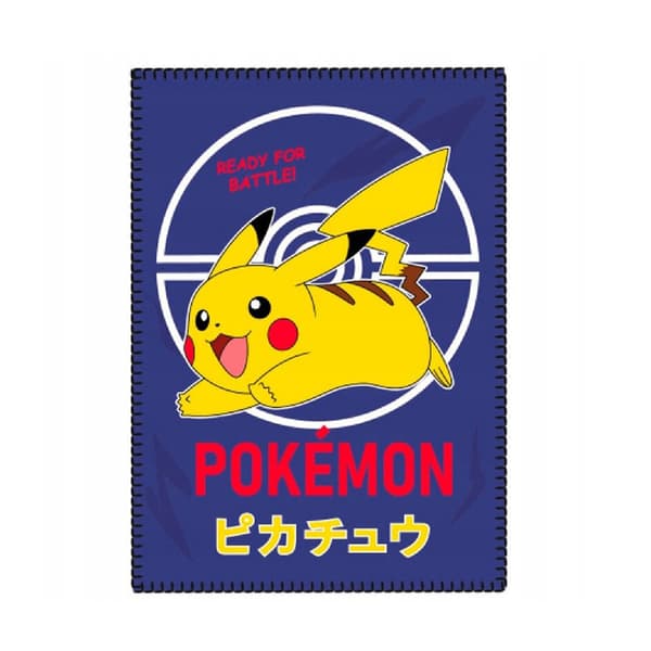 Pokemon Pikachu fleecepeitto 100x140