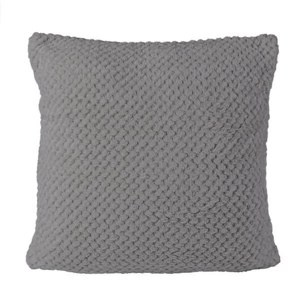 AMORRO/GRÅ/40x40 örngott i jacquard