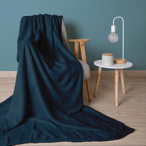 AMORRO/NAVY/150x200 jacquardfilt