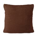 Miniatyrbillede 1 af 2: AMORRO jacquard pudebetræk/MÆLKECHOKOLADE/40x40